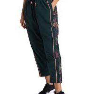 Puma X Liberty of London green floral rare track pants size S or L